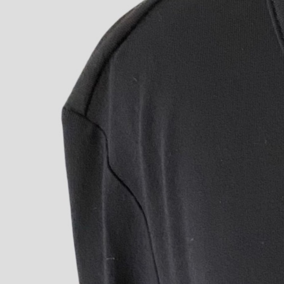 In Every Story Black Soft Jersey Knit Lounge relaxed Midi Dress. Size 1X - Picture 5 of 15